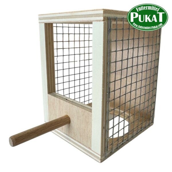 Volierennest 100 x 100mm für Peddigrohrnest 80mm