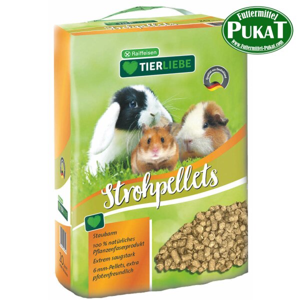 Tierliebe Strohpellets 20 l