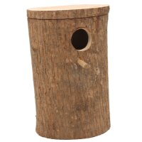 GS Nisthöhle Mahagoni Natur 35cm hoch