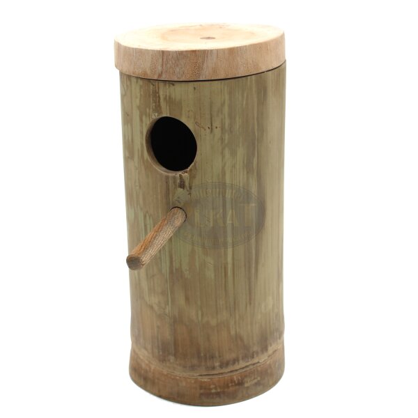 WS Nisthöhle Bambus Natur ca. 27 cm hoch