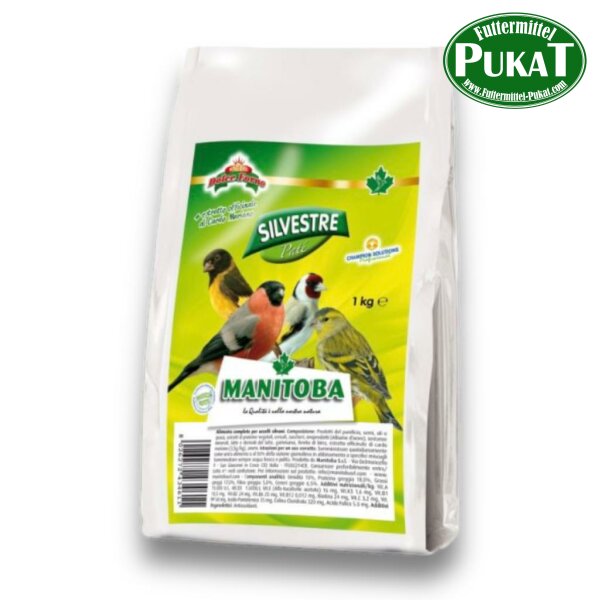 Manitoba Silvestre - Aufzuchtfutter 1kg - für Stieglitz und Carudeliden