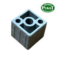 Blockverbinder für 20x20x1,5mm Vierkantrohr