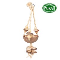 Coconut Jungle Schaukel mit Sisal & Holzklötzen