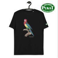 T-Shirt Prachtrosella schwarz Unisex