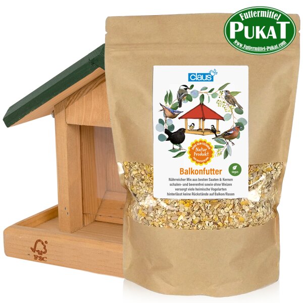 Set Balkonfutter + Haus