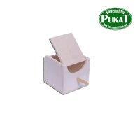 Exotennest aus Holz 12x12x11cm