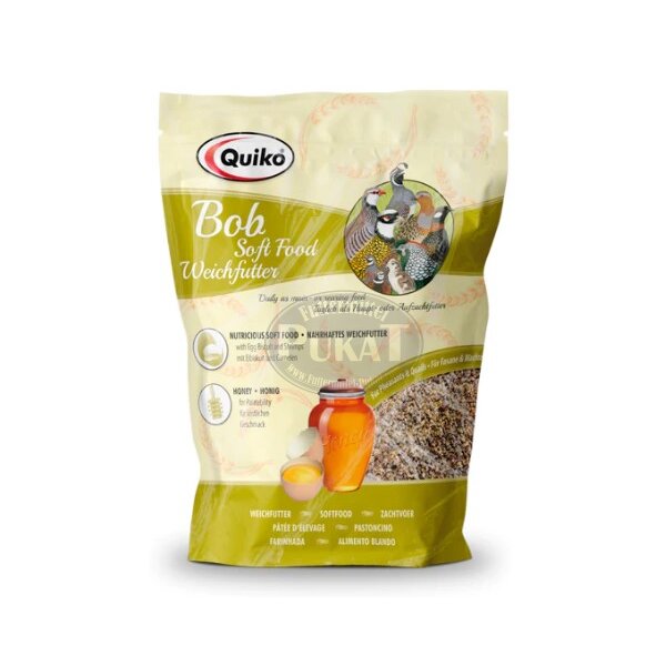Quiko Bob: Weichfutter für Wachteln, Fasane und Bodenvögel 1kg