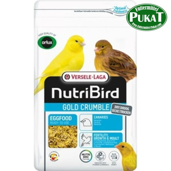 NutriBird Gold Crumble Kanarien 1kg
