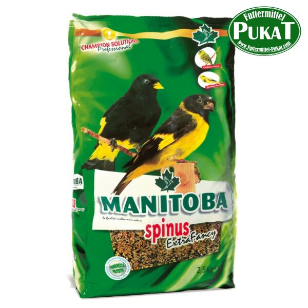Manitoba Zeisigfutter Carduelis-Spinus Extra Fancy 2,5kg
