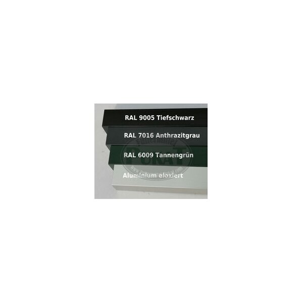 Aluminium Vierkantrohr 20X20X1,5 6m