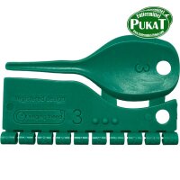 Kunststoff Farbringe für Kanarien 3,0mm dunkelgrün