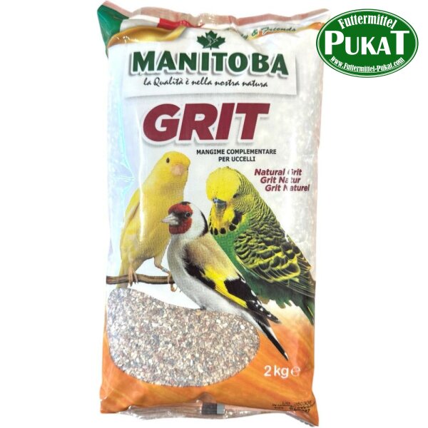 Manitoba Vogelgrit fein 2kg
