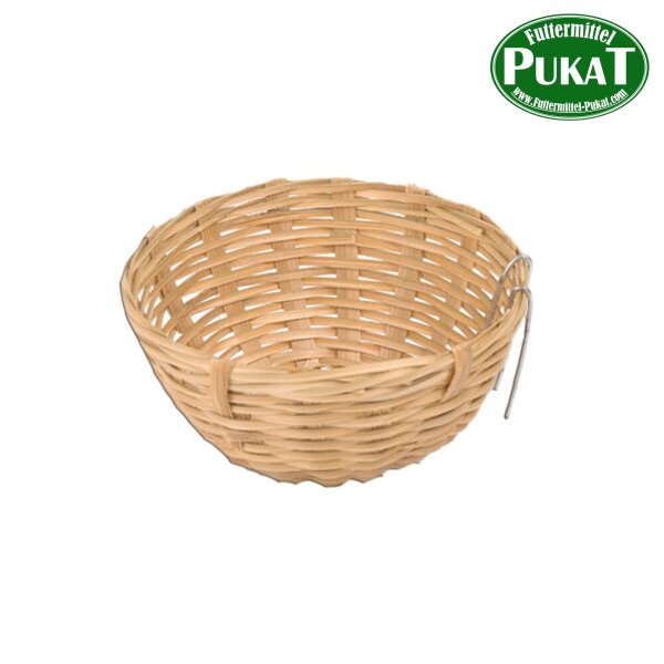 Bambusnest mit Haken 10cm