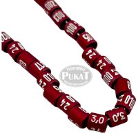 Jahresringe 2026 Alu in Jahresfarbe 3,0mm 25 Stück