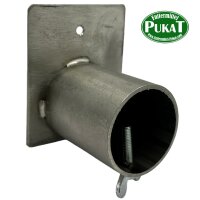 Edelstahl Asthalter für Wandbefestigung Dm. 20mm