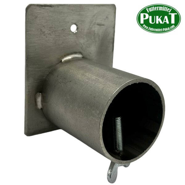 Edelstahl Asthalter für Wandbefestigung Dm. 30mm