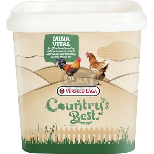 Countrys Best Mina Vital 4kg - Mineralfutter für Hühner & Geflügel
