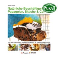 Natürliche Beschäftigung für Papageien,...