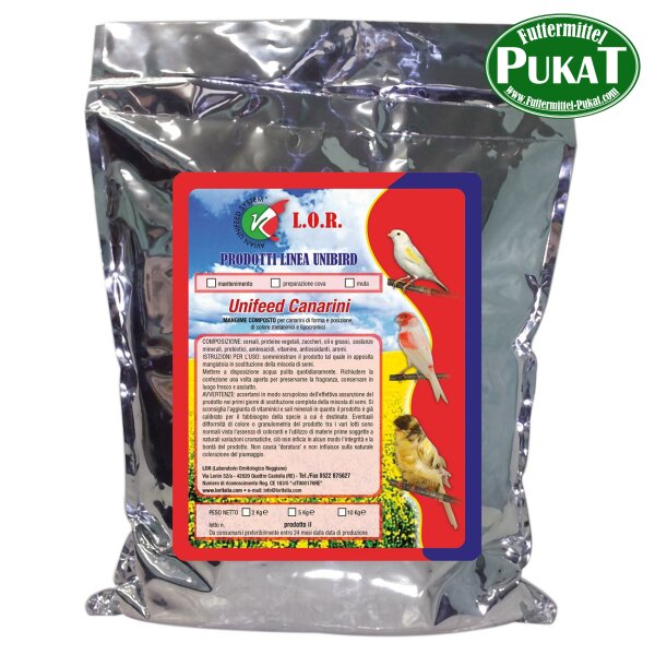L.O.R Unifeed für Kanarienvögel Erhaltungsfutter 2kg