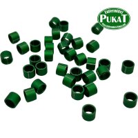 Farbringe Alu offen 4,0mm grün 10 Stück