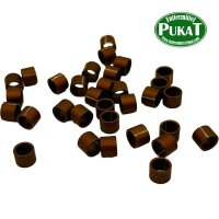Farbringe Alu offen 4,0mm braun 10 Stück