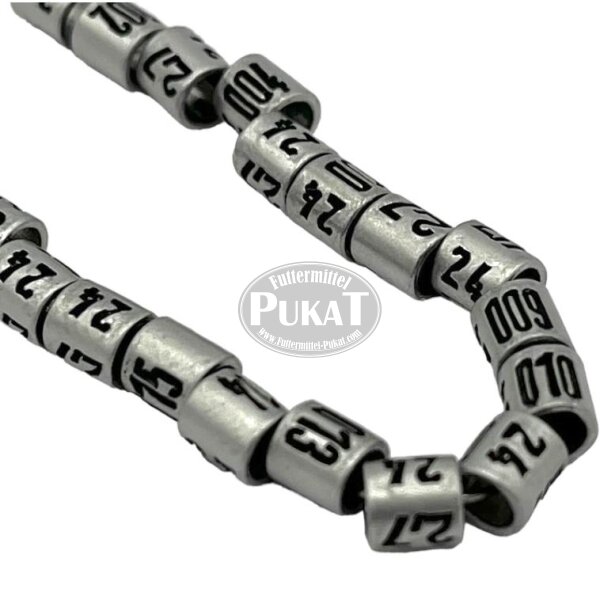 Jahresringe 2026 Alu Natur 2,7mm 25 Stück