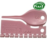 Kunststoff Farbringe für Kanarien 3,0mm rosa