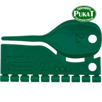 Kunststoff Farbringe/Markierungsringe 2,5mm dunkelgrün