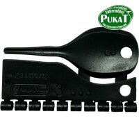 Kunststoff Farbringe für Kanarien 3,0mm schwarz