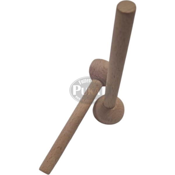 Sitzstangen mit Rosette für Exotenausstellungskäfig L=11,5cm D=10mm