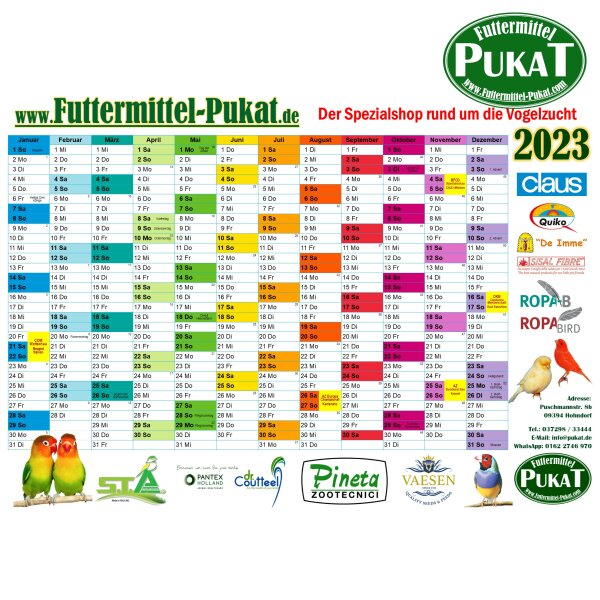 Pukis Kalender 2025 A2