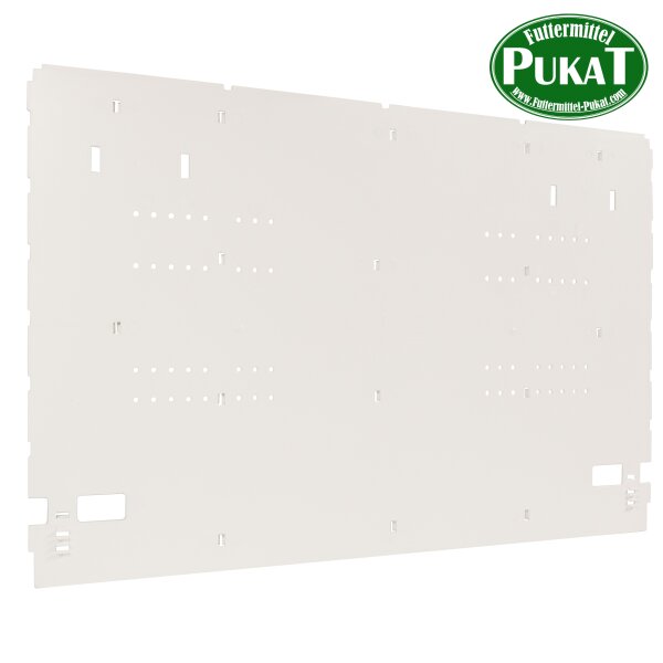 Rückwand  für 2gr Zuchtkäfige 120cm weiß