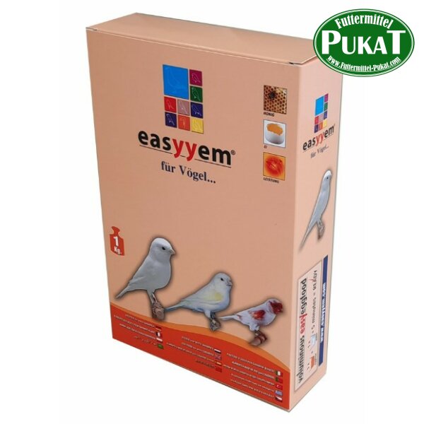 Easyyem Eifutter für weiße Kanarien 10kg