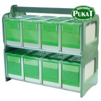 8x Secondino Medio Transportbox mit Tragegriff