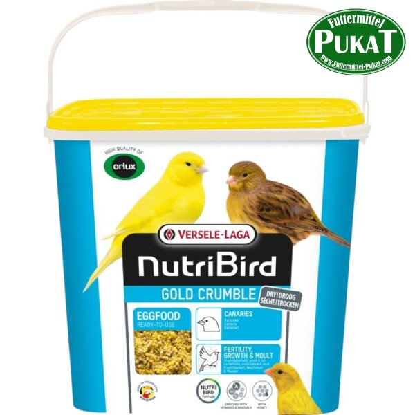 NutriBird Gold Crumble Kanarien 4kg