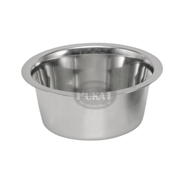 Edelstahlnapf dm. 13cm 350ml - passend für Wendeplatten