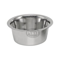 Edelstahlnapf dm. 13cm 350ml - passend für Wendeplatten