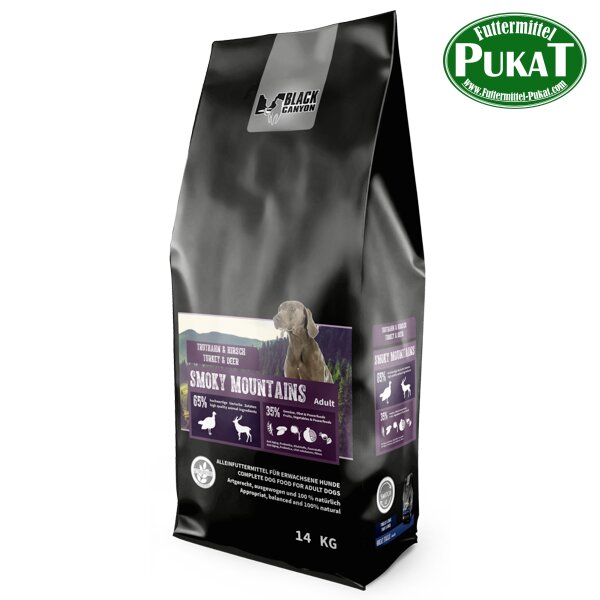 Black Canyon Smoky Mountain Truthahn & Hirsch 14kg
