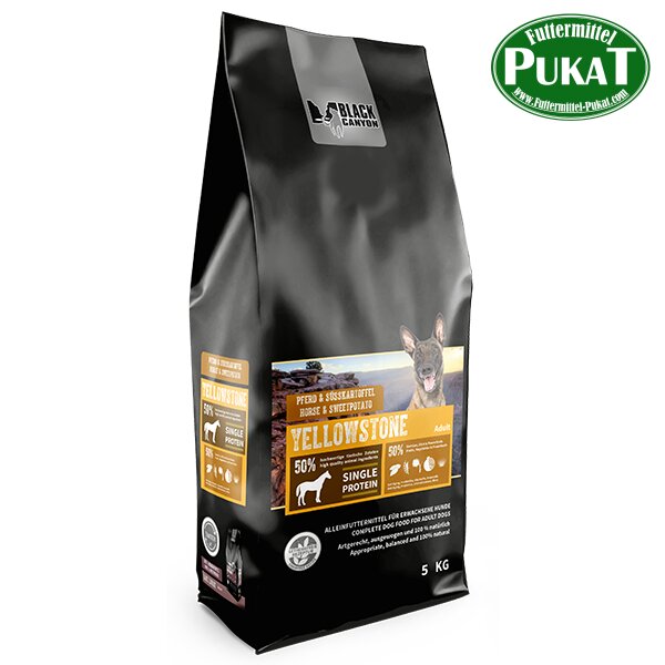 Black Canyon Yellowstone Pferd  & Süßkartoffel 5kg