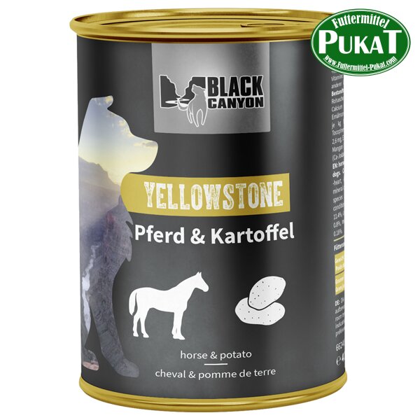 Black Canyon Yellowstone Pferd & Kartoffel 410g