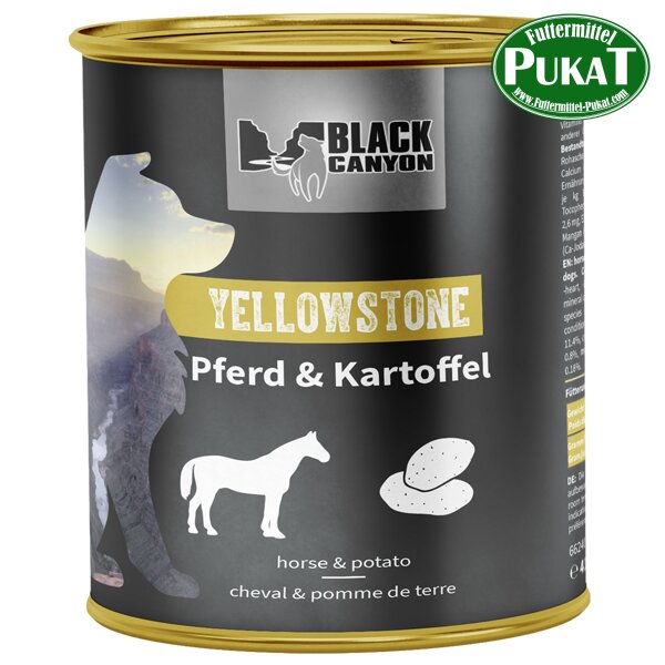 Black Canyon Yellowstone Pferd & Kartoffel 820g