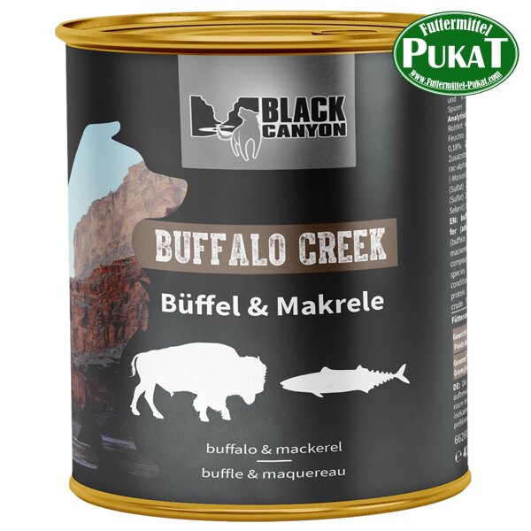 Black Canyon Buffalo Creek Makrele & Büffel 820g