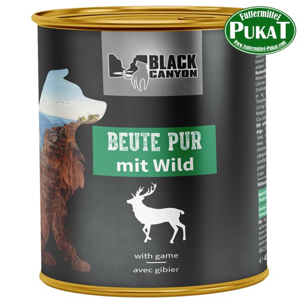 Black Canyon Beute Pur - mit Wild 820g
