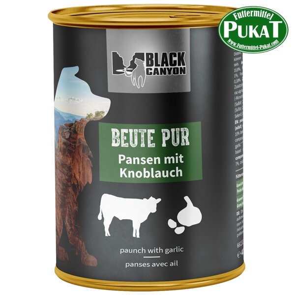 Black Canyon Beute Pur - Pansen mit Knoblauch 410g