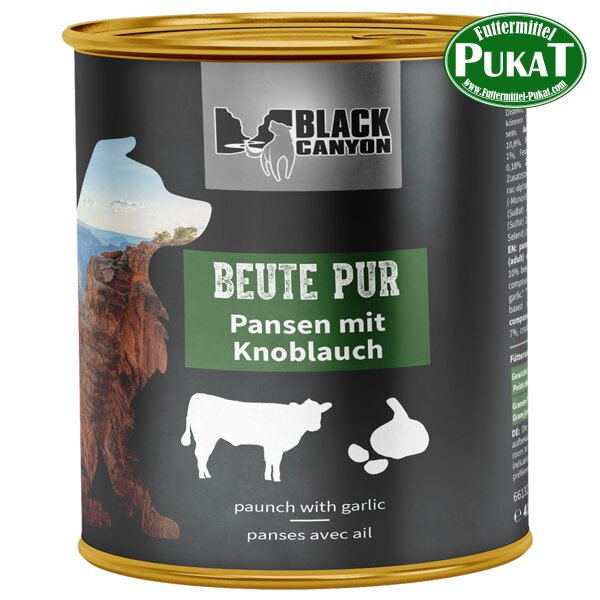 Black Canyon Beute Pur - Pansen mit Knoblauch 820g