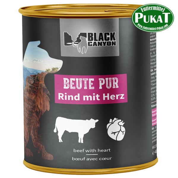 Black Canyon Beute Pur - Rind mit Herz 820g