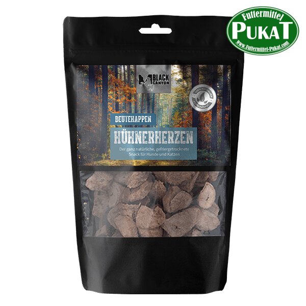 Black Canyon Beutehappen Hühnerherzen 50g