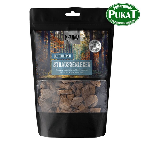 Black Canyon Beutehappen Straußenleber 60g