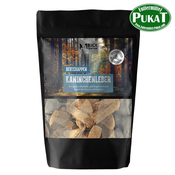 Black Canyon Beutehappen Kaninchenleber 50g