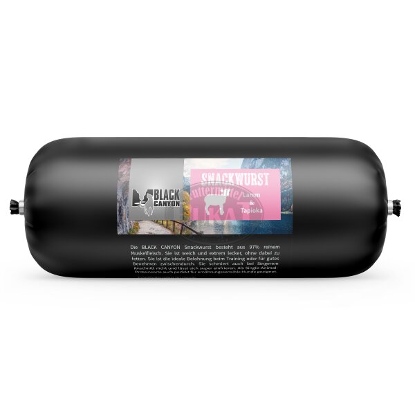 Black Canyon Snackwurst Lamm 400g